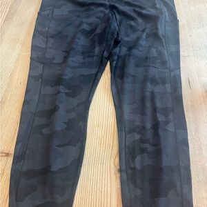 lululemon Black Camo Leggings